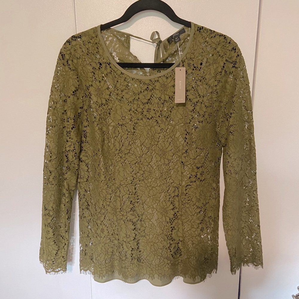 Jcrew floral top, size 6Tall